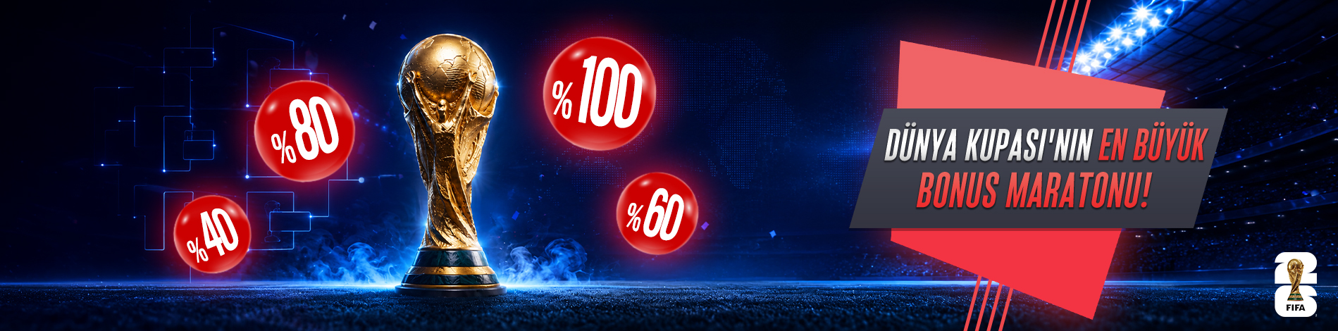 Dünya Kupası 2026 Bonus — BahisNow